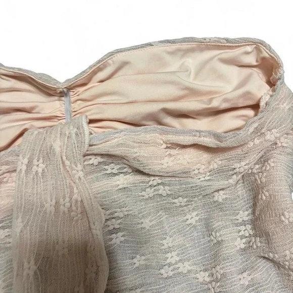 Vintage Y2K sheer lace butterfly top ποΈβ¨ size Large - Picture 7 of 7